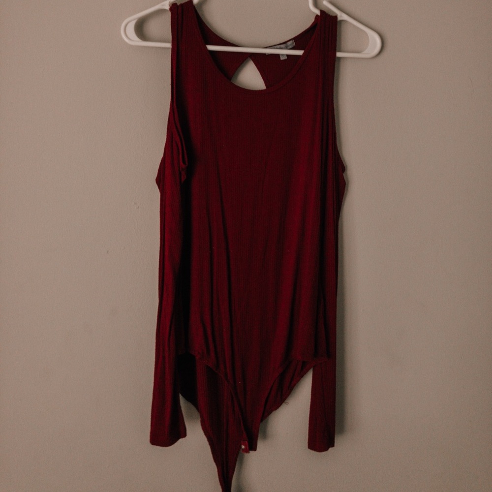 Maroon Bodysuit